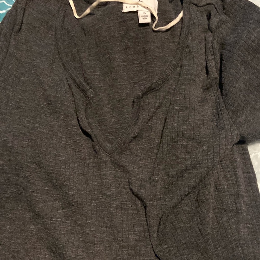Dark grey,size small,brand is true craft